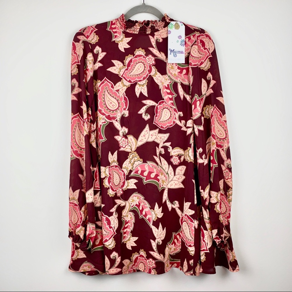 NWT Show Me Your Mumu Paisley Dress